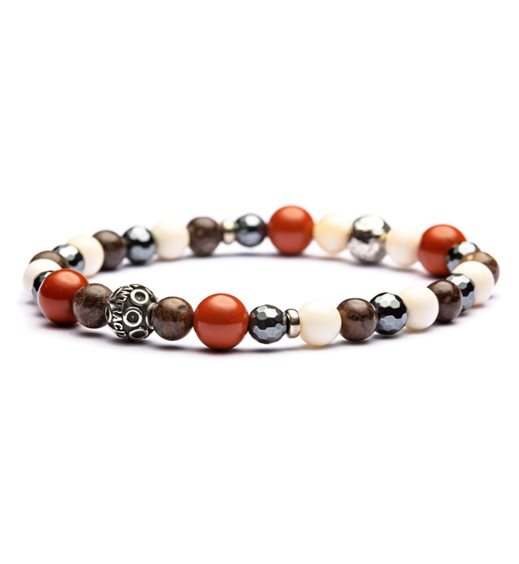 Bracciale Antracite Classic in Pietre dure Pietre dure C105 MALAGA - C105 MALAGA